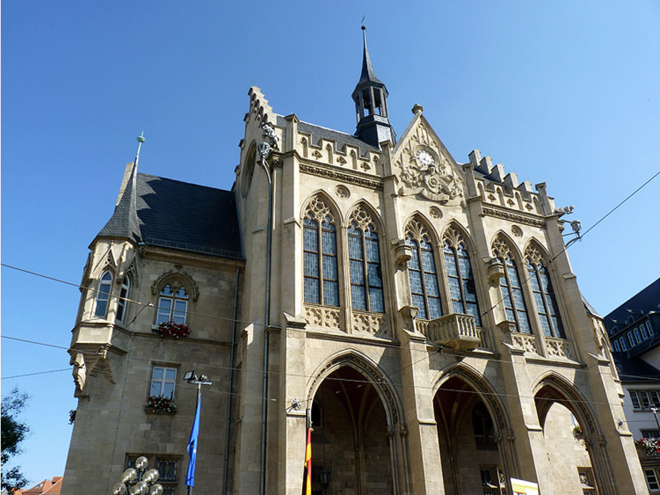 Erfurt die Landeshauptstadt von Thüringen (Foto: Karl-Franz Thiede)